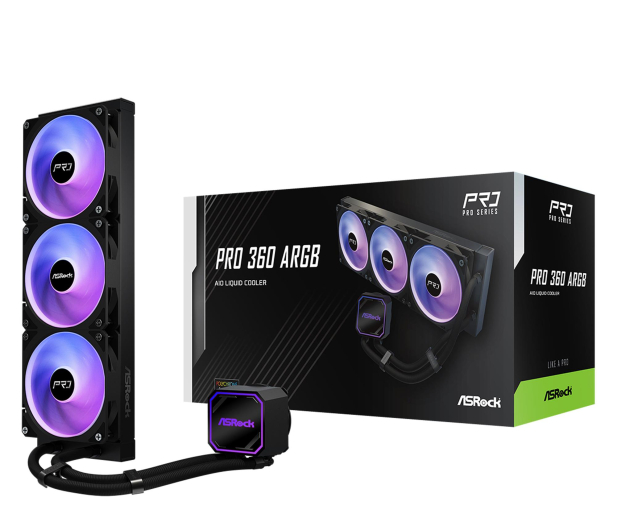 ASRock Pro 360 ARGB 3x120mm - 1502295 - zdjęcie 7